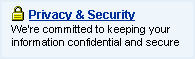 WNC lake Property Official Privacy and security pledge image.